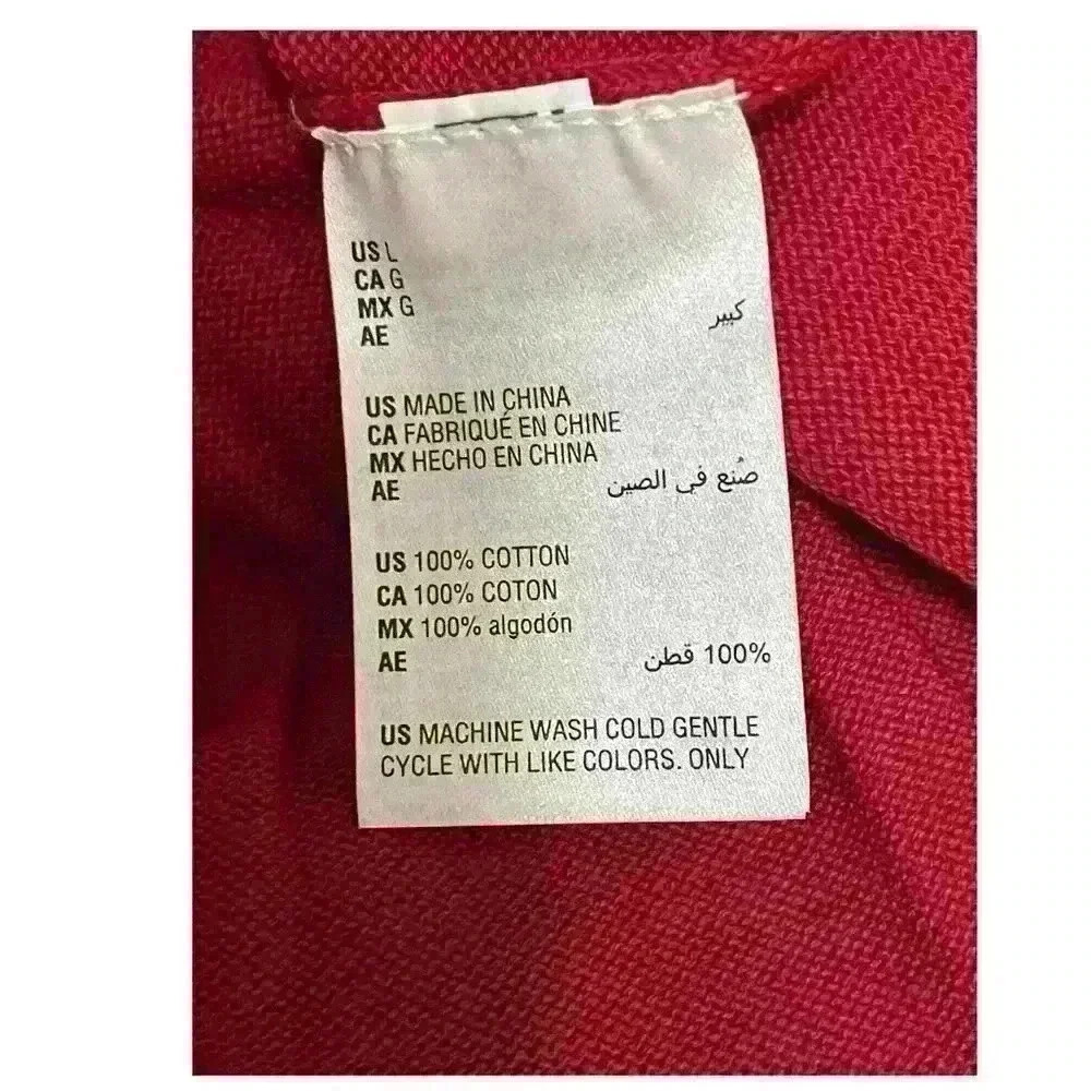 Club Room Mens Button Mock Neck Sweater Size L Anthem Red - Picture 10 of 11